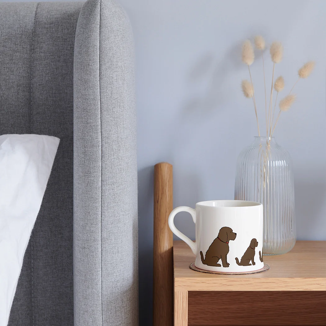 Sweet William Ceramic Mug, Cockapoo ( Brown ) - Image 4