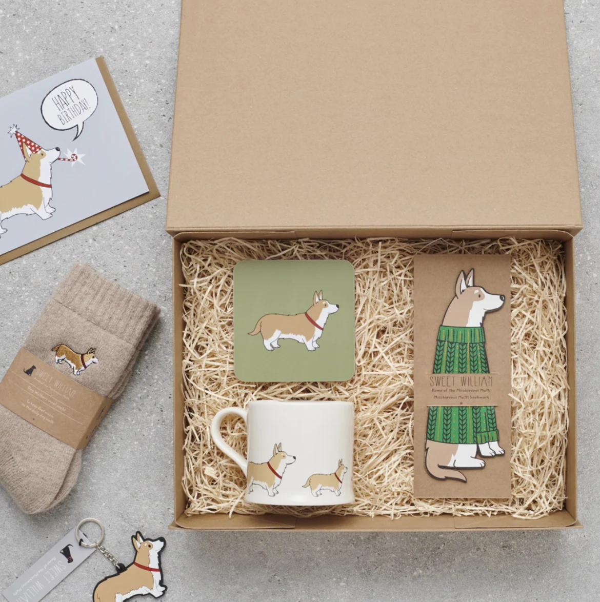 Sweet William Ceramic Mug, Corgi - Image 5