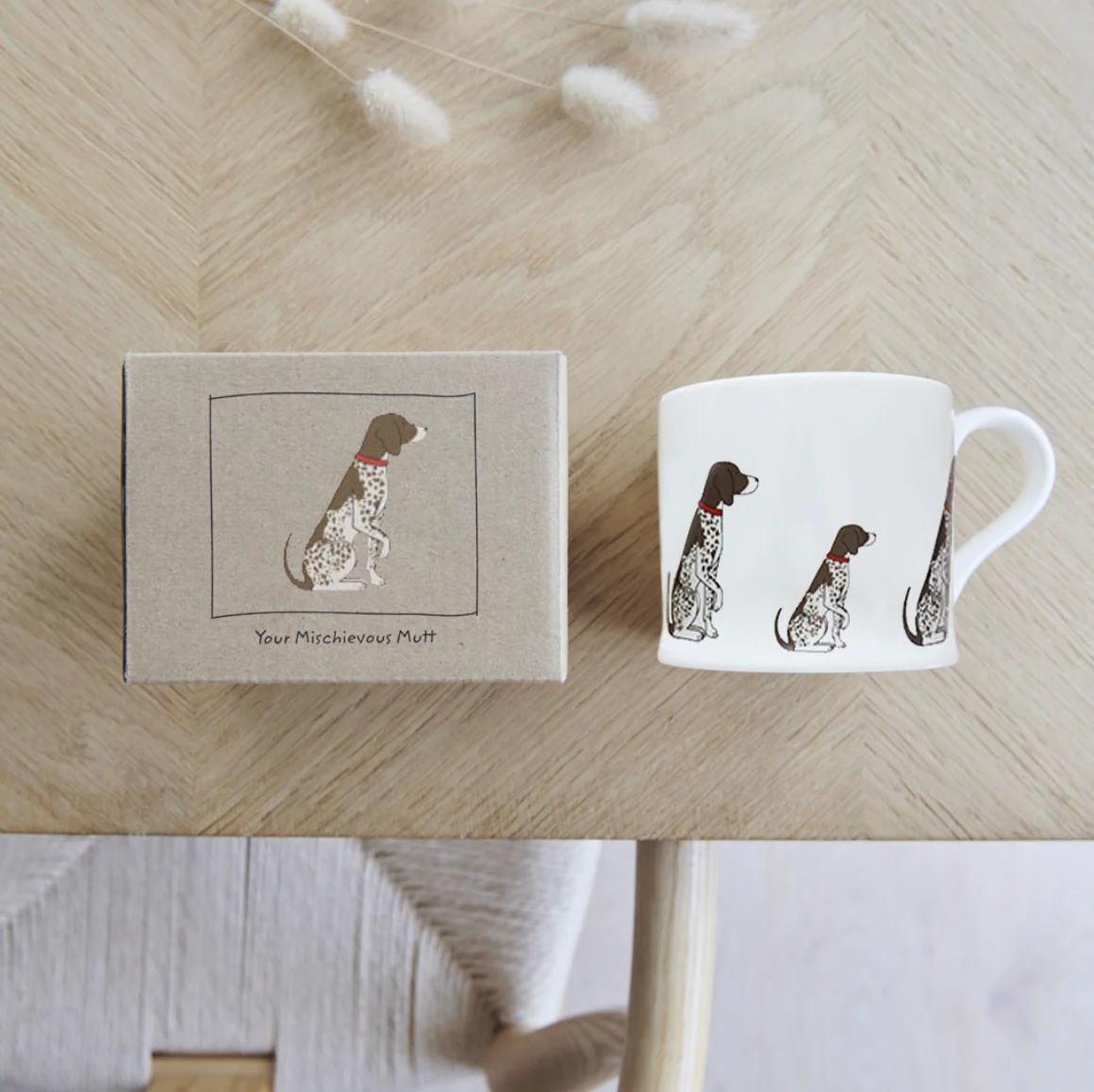 Sweet William Ceramic Mug, German Shorthaired Pointer - Image 4