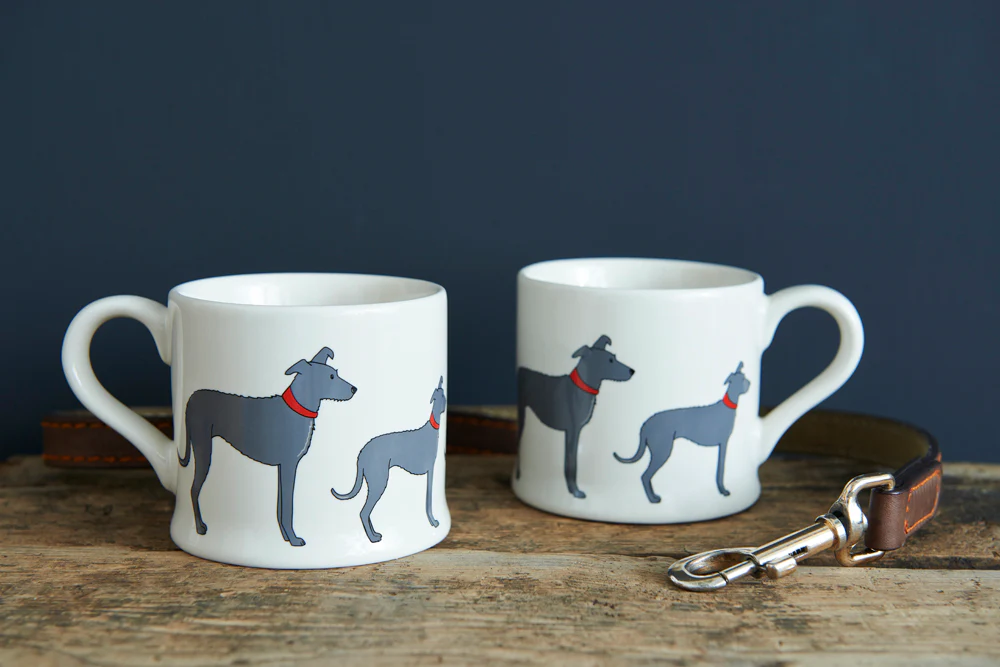 Sweet William Ceramic Mug, Lurcher - Image 3