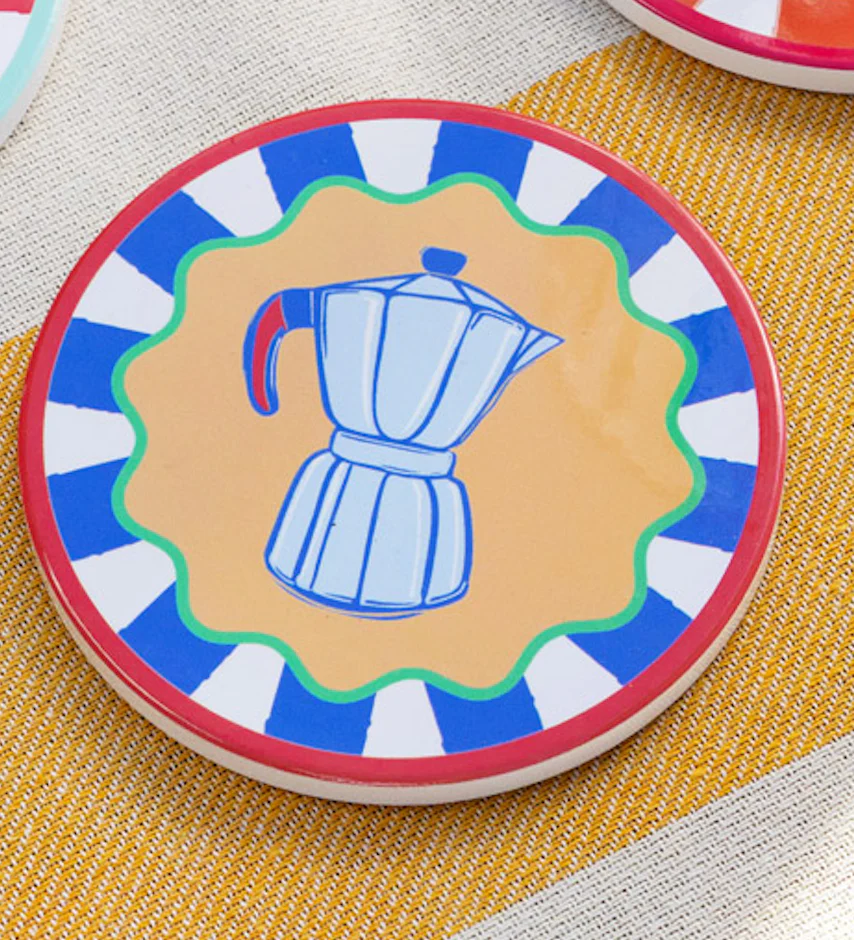 Talking Tables Bon Appetit Drink Icons Coaster - Image 7