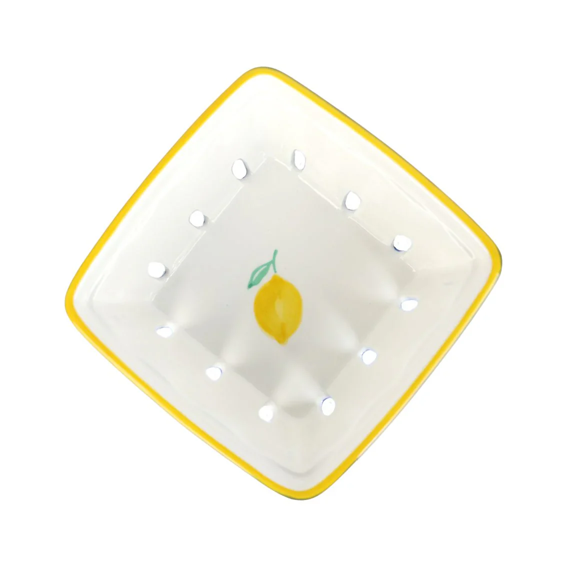 Talking Tables Bon Appetite Ceramic Punnet, Lemon - Image 3