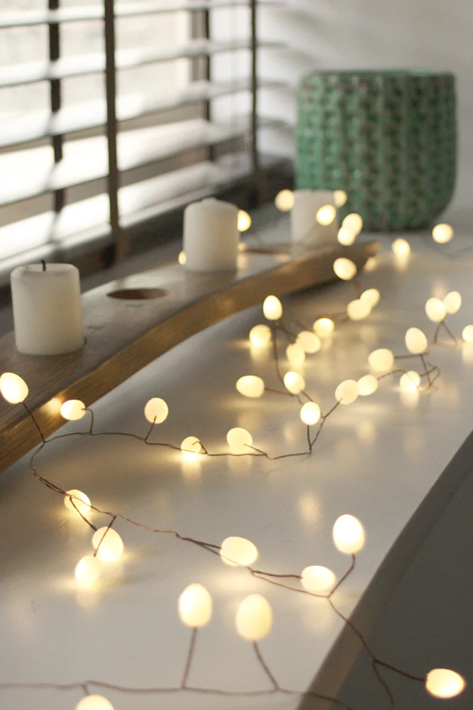 Teardrop Fairy Lights Opaque (Mains Powered) - Image 3