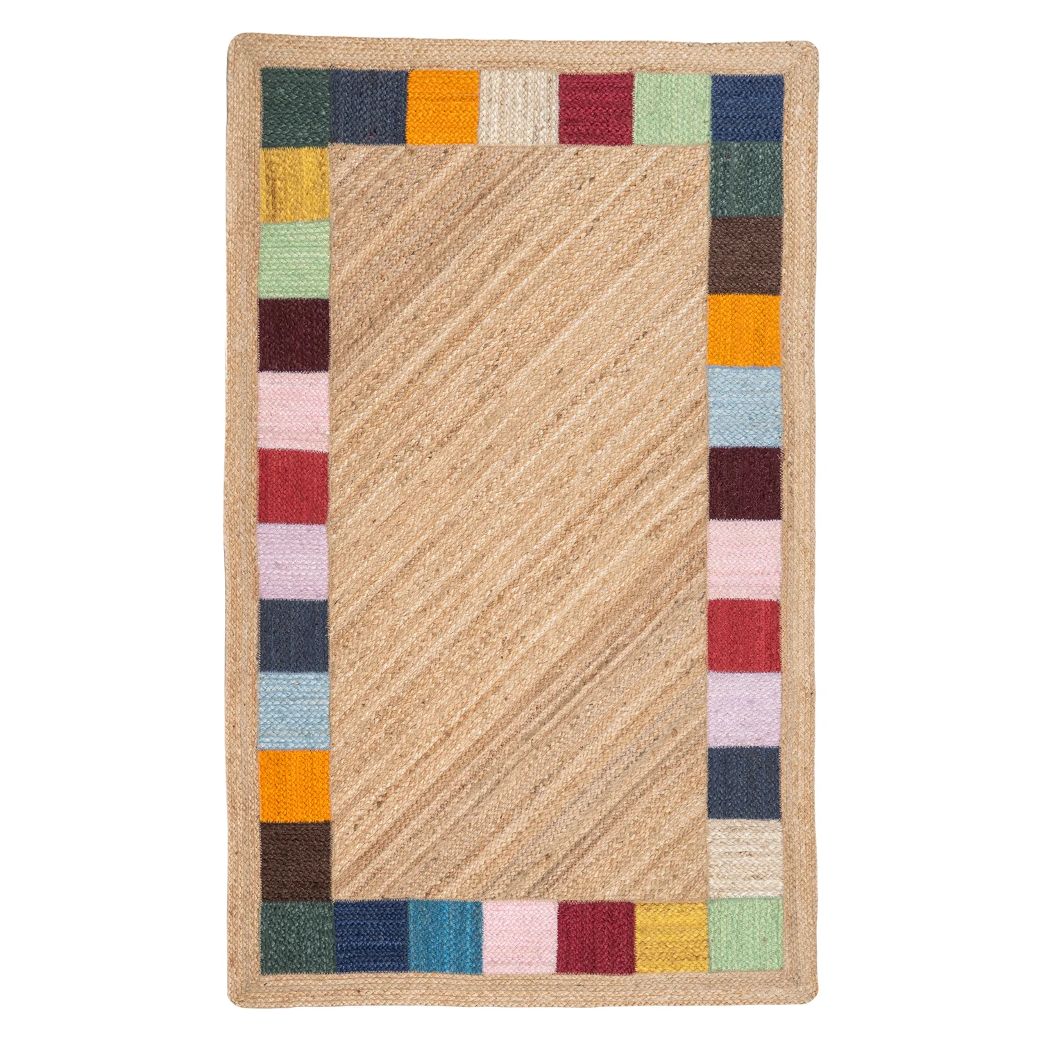 The Braided Rug Company Natural FairGround Jute Rug