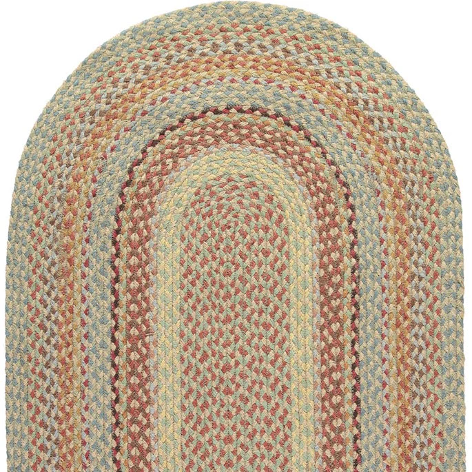 The Braided Rug Company Oval Jute Rug, Pampas - Image 2