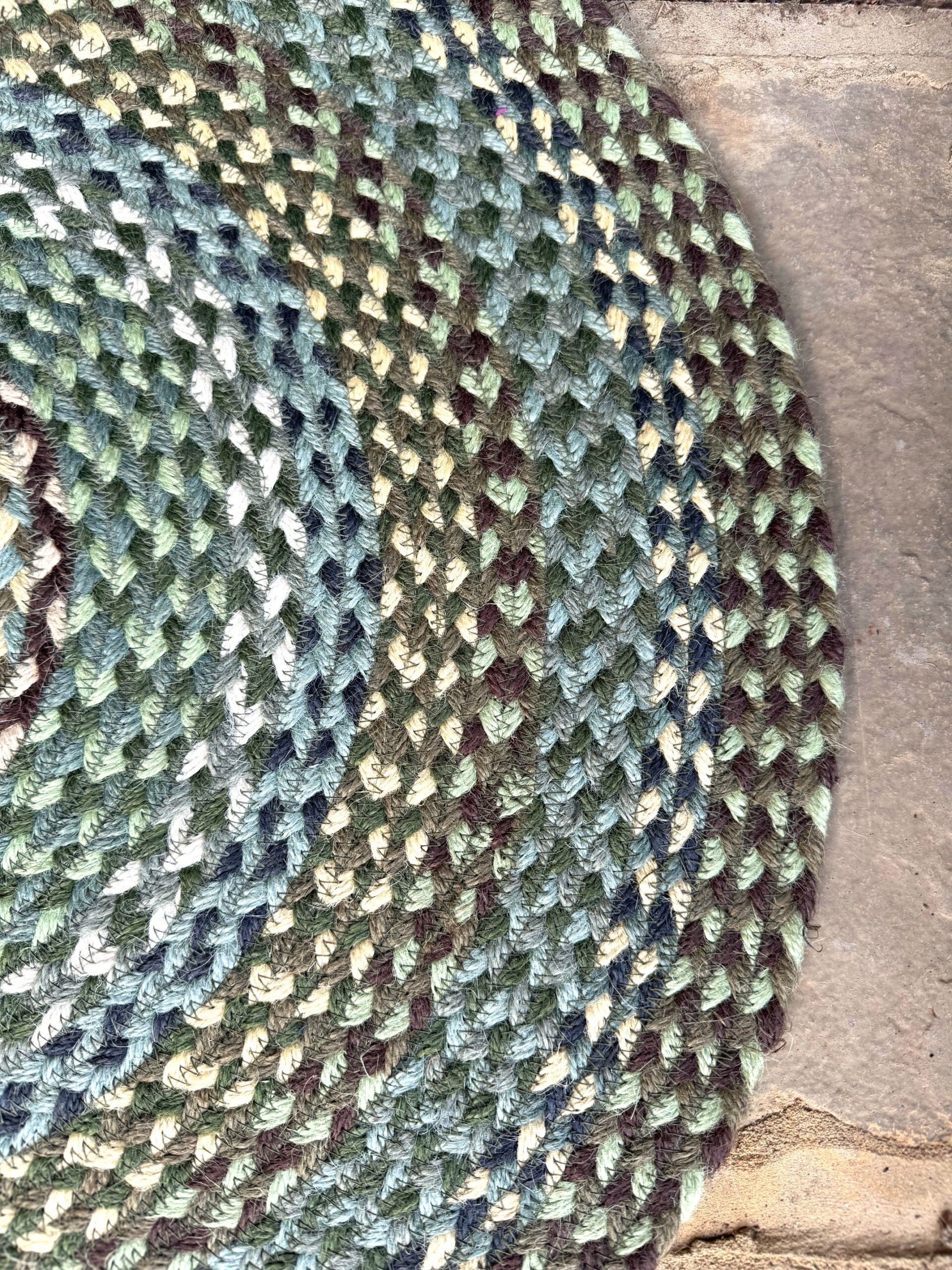 The Braided Rug Company Oval Jute Rug, Hedgerow - Image 5