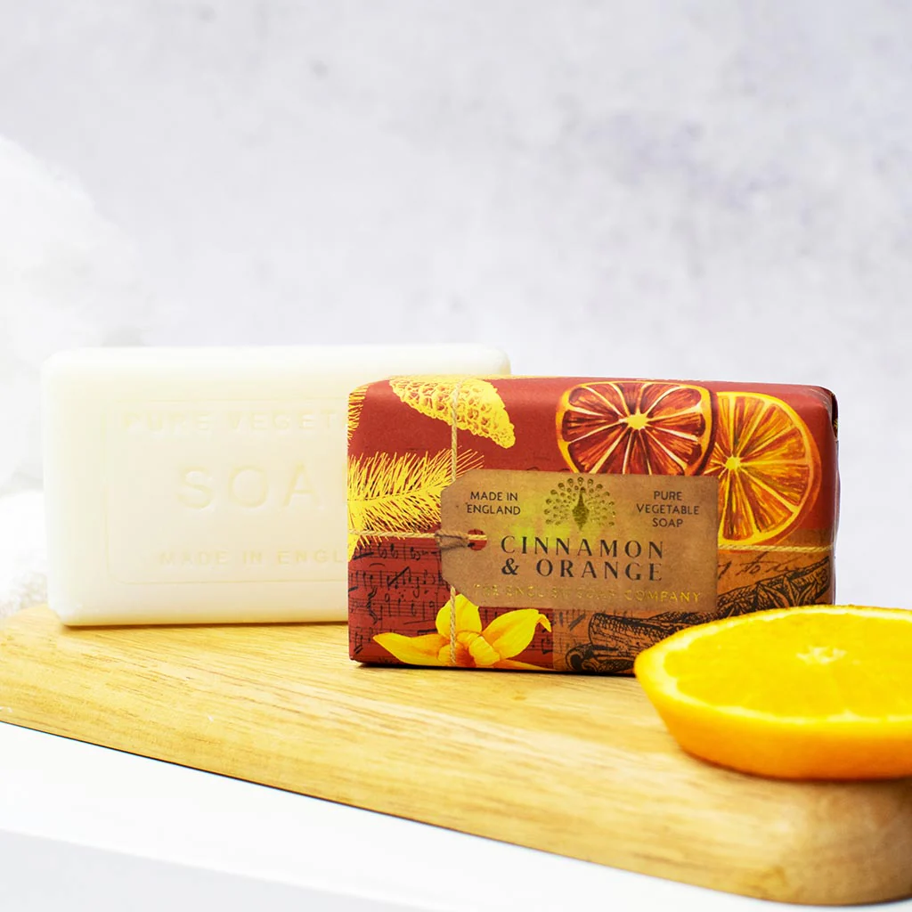 The English Soap Company Anniversary, Cinnamon & Orange Soap - Image 5