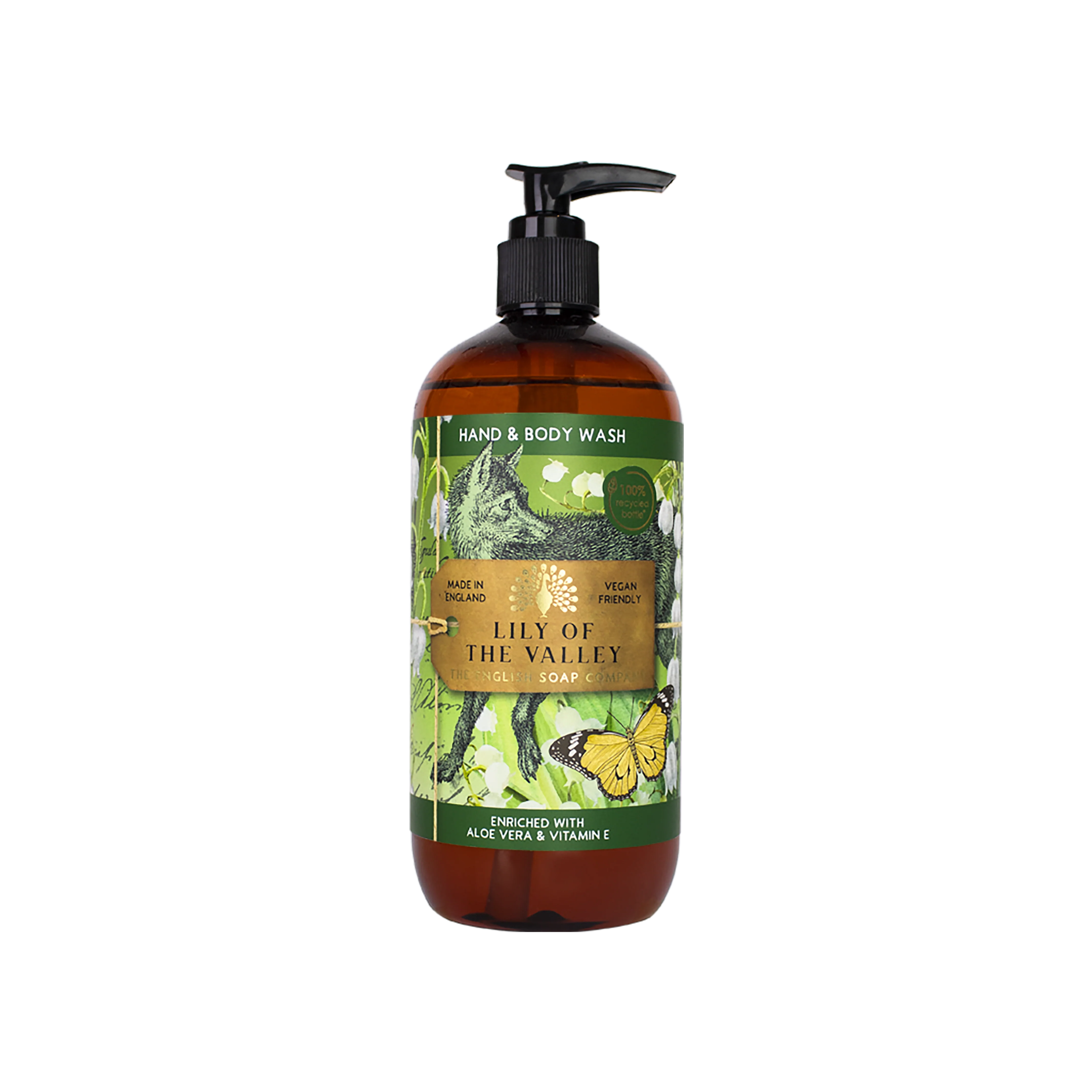 The English Soap Company Anniversary Hand & Body Wash, Lily Of The Valley