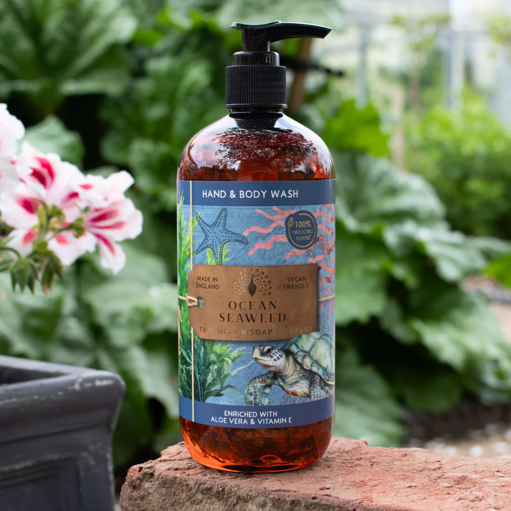 The English Soap Company Anniversary Hand & Body Wash, Ocean Seaweed - Image 3