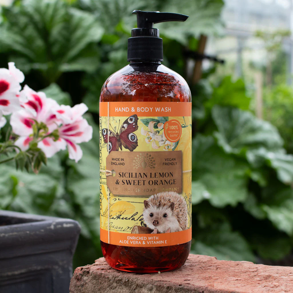 The English Soap Company Anniversary Hand & Body Wash, Sicilian Lemon & Sweet Orange - Image 3