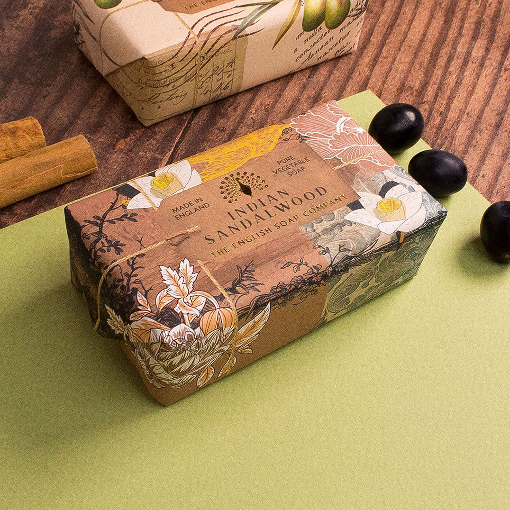The English Soap Company Anniversary, Indian Sandalwood Soap - Image 6