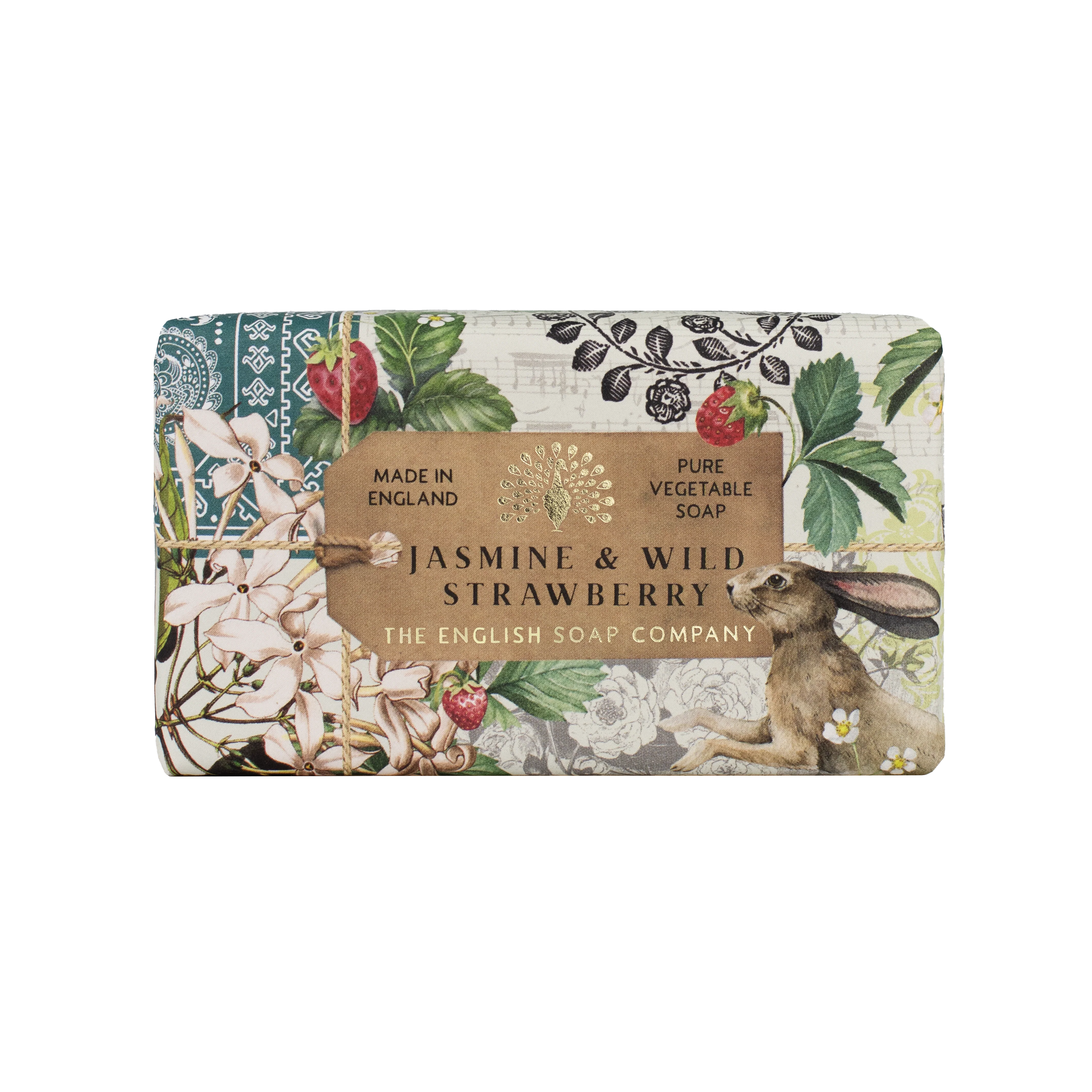 The English Soap Company Anniversary, Jasmine & Wild Strawberry Soap