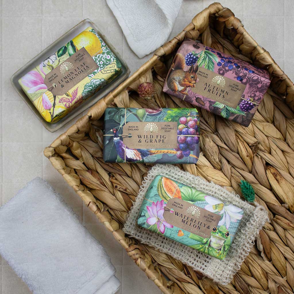 The English Soap Company Anniversary, Lemon Leaf & Magnolia  Soap - Image 4