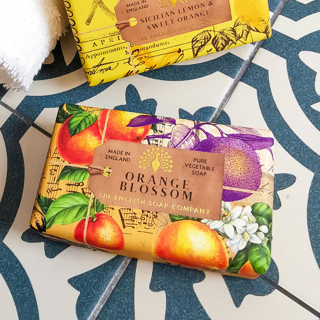 The English Soap Company Anniversary, Orange Blossom Soap - Image 3