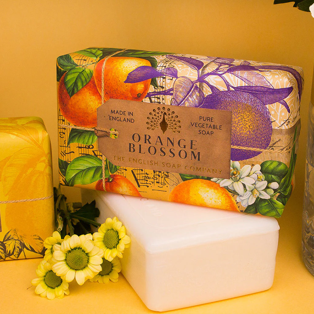 The English Soap Company Anniversary, Orange Blossom Soap - Image 4