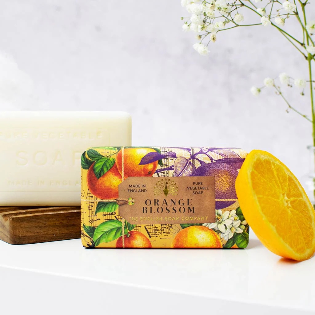 The English Soap Company Anniversary, Orange Blossom Soap - Image 6