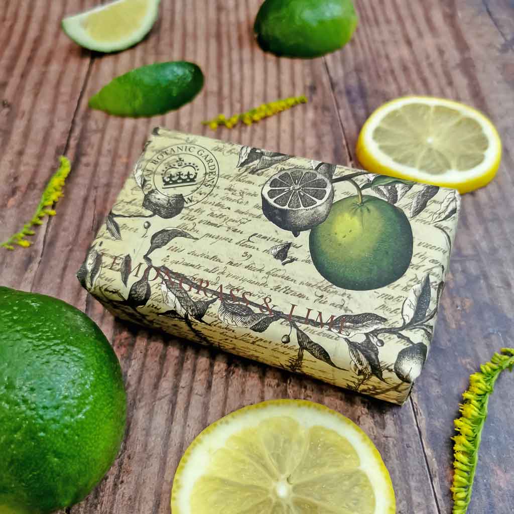 The English Soap Company Kew Gardens, Lemongrass And Lime Soap - Image 2
