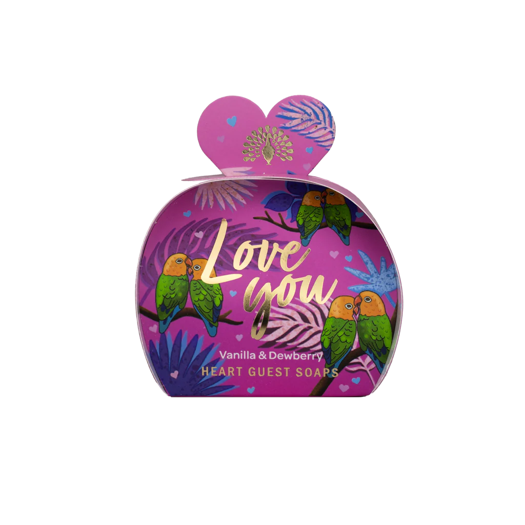 The English Soap Company Occasions Mini Heart Soaps, Love You
