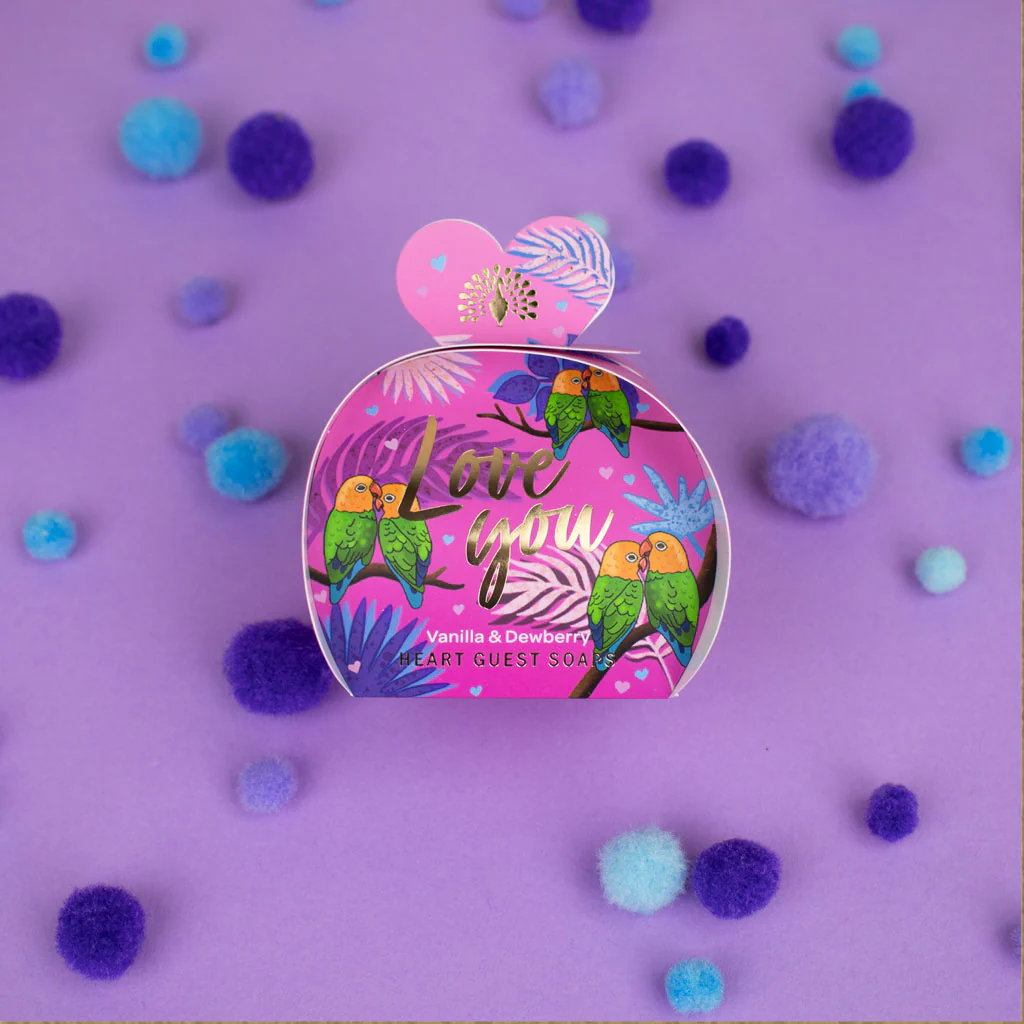 The English Soap Company Occasions Mini Heart Soaps, Love You - Image 2