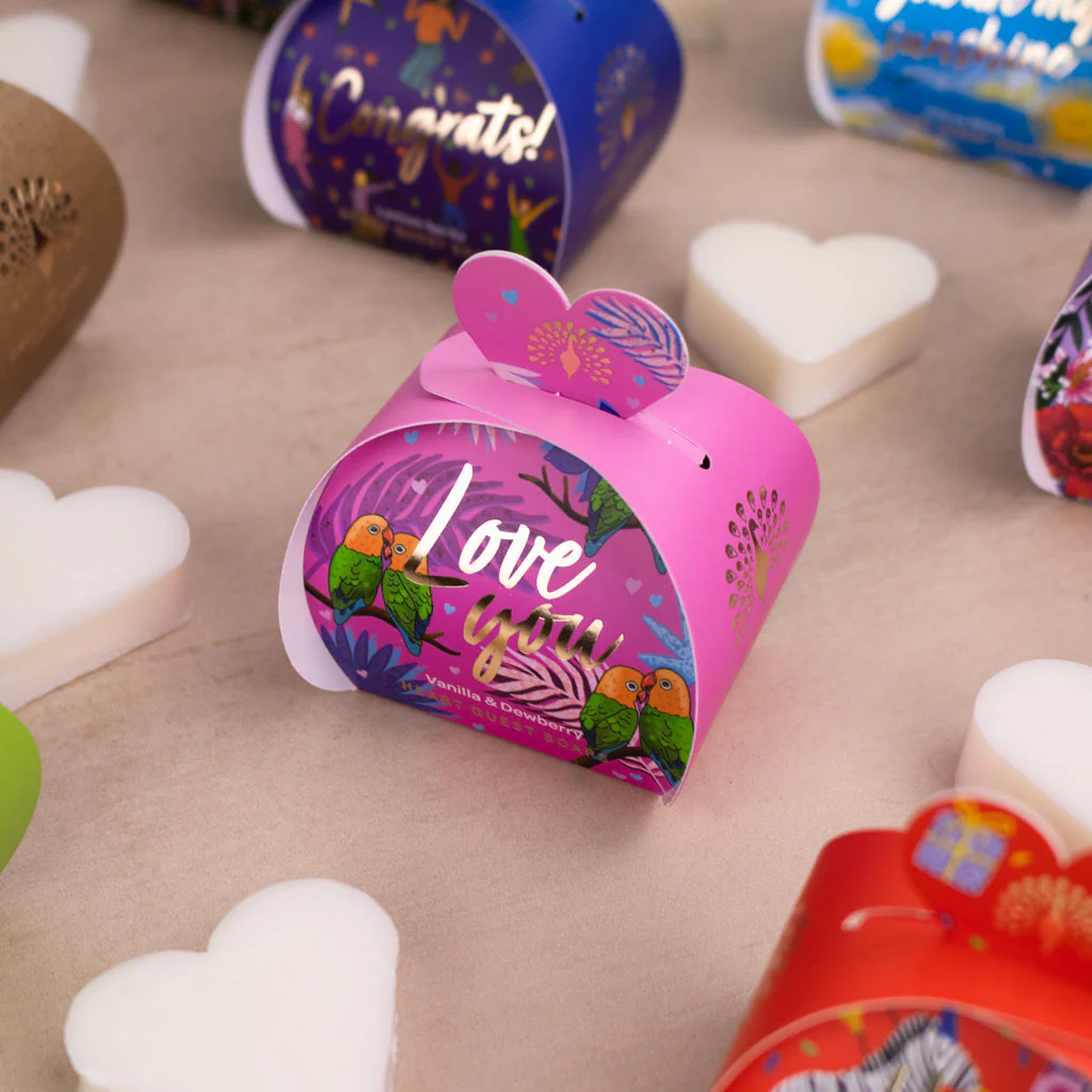 The English Soap Company Occasions Mini Heart Soaps, Love You - Image 3