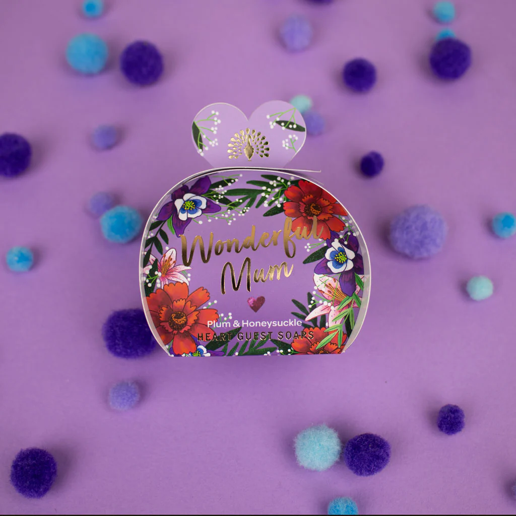 The English Soap Company Occasions Mini Heart Soaps, Wonderful Mum - Image 5