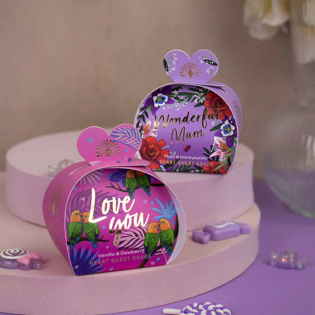 The English Soap Company Occasions Mini Heart Soaps, Wonderful Mum - Image 7