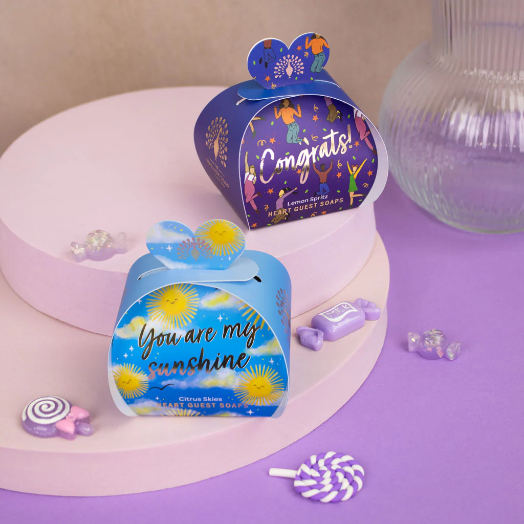 The English Soap Company Occasions Mini Heart Soaps, You Are My Sunshine - Image 5