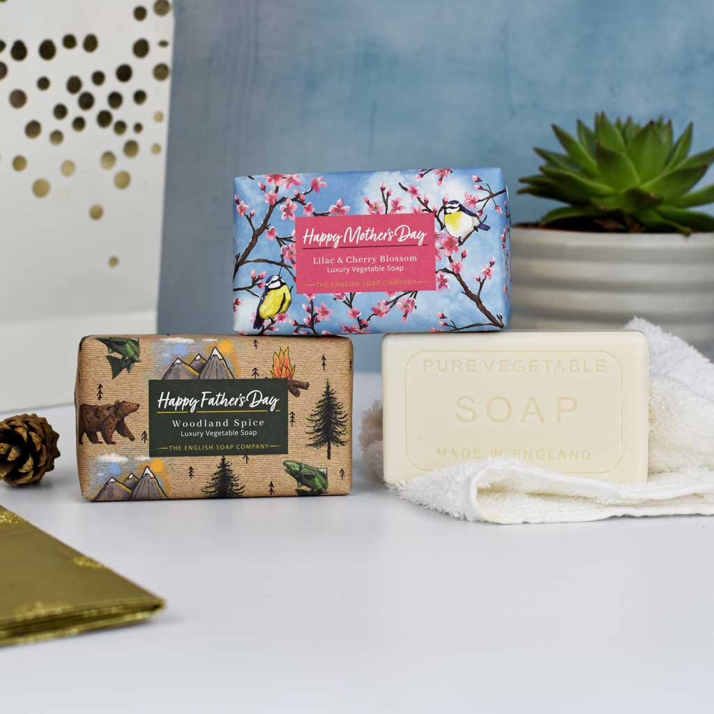 The English Soap Company Occasions, Lilac & Cherry Blossom Soap - Image 6