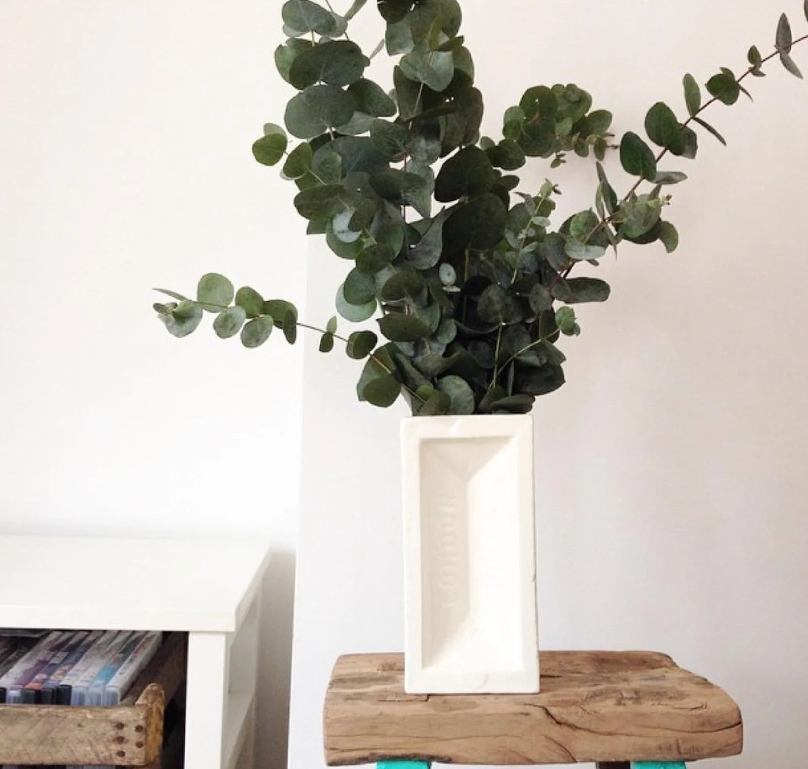 London Brick Vase, White - Image 4