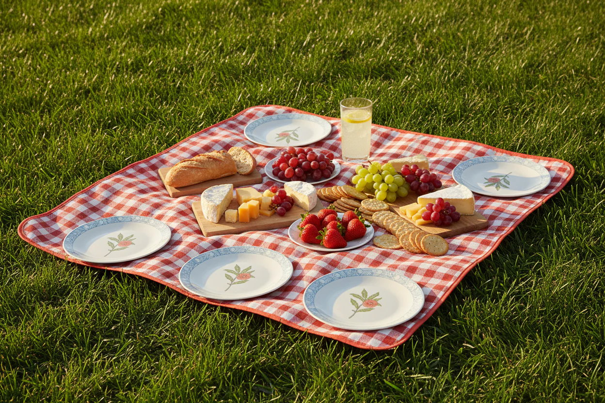 Willam Morris At Home Fruit Melamine Side Plate (Set Of 4) - Image 4