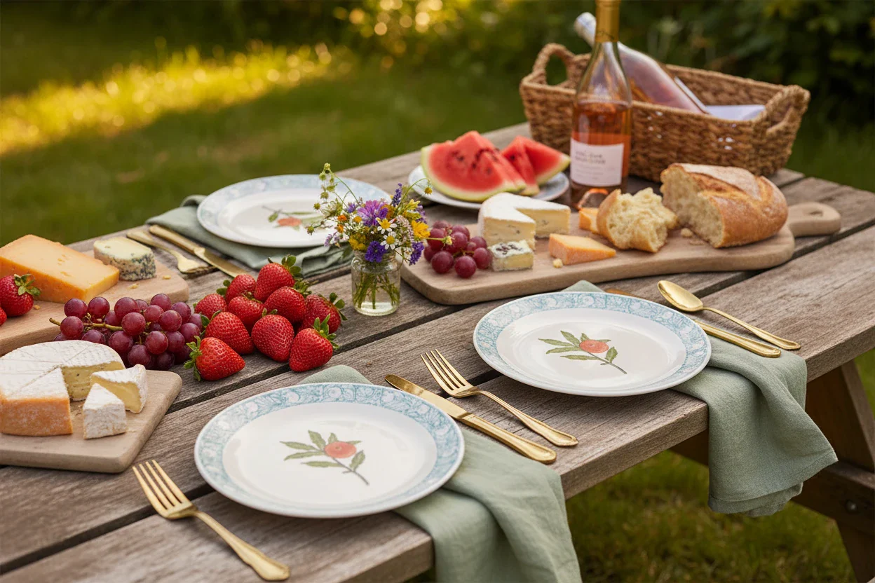 Willam Morris At Home Fruit Melamine Side Plate (Set Of 4) - Image 5
