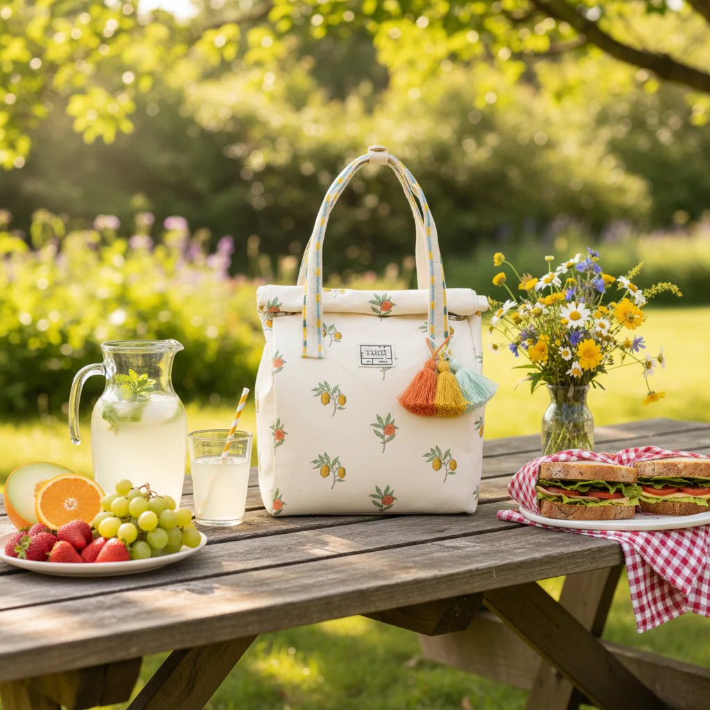 Willam Morris Fruit Lunch Bag - Image 6