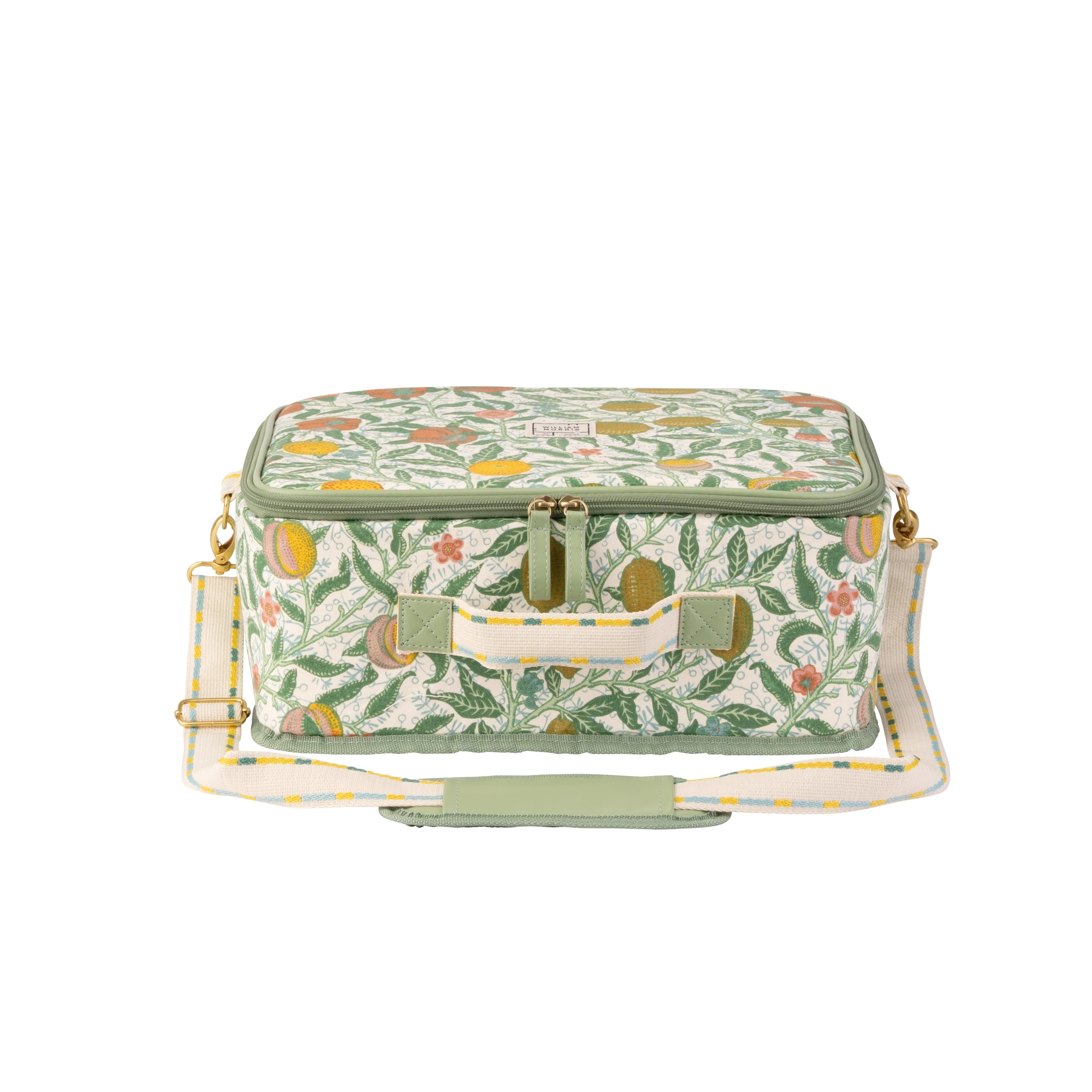 Willam Morris Fruit Two Person Picnic Cooler Bag - Image 4