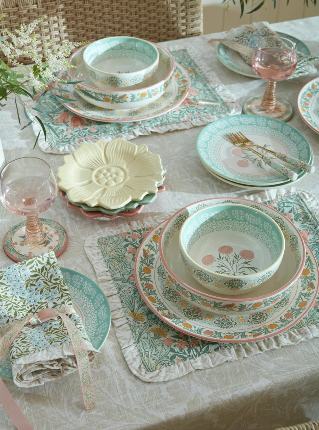 William Morris At Home Kitchen Garden Cake Forks - Image 5