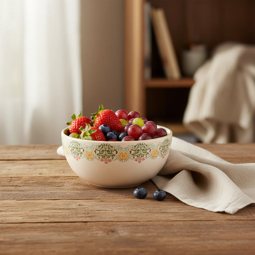 William Morris At Home Kitchen Garden Cereal Bowl - Image 10