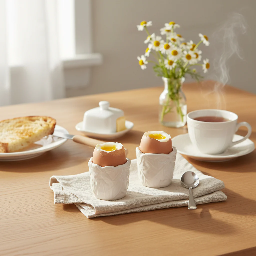 William Morris At Home Kitchen Garden Embossed Egg Cup Set - Image 6