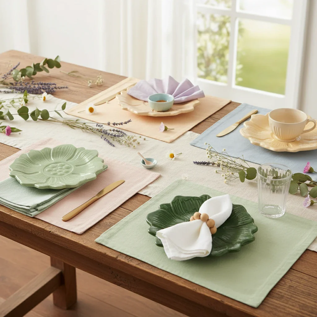 William Morris At Home Kitchen Garden Flower Shaped Cake Plates( Set of 4) - Image 15
