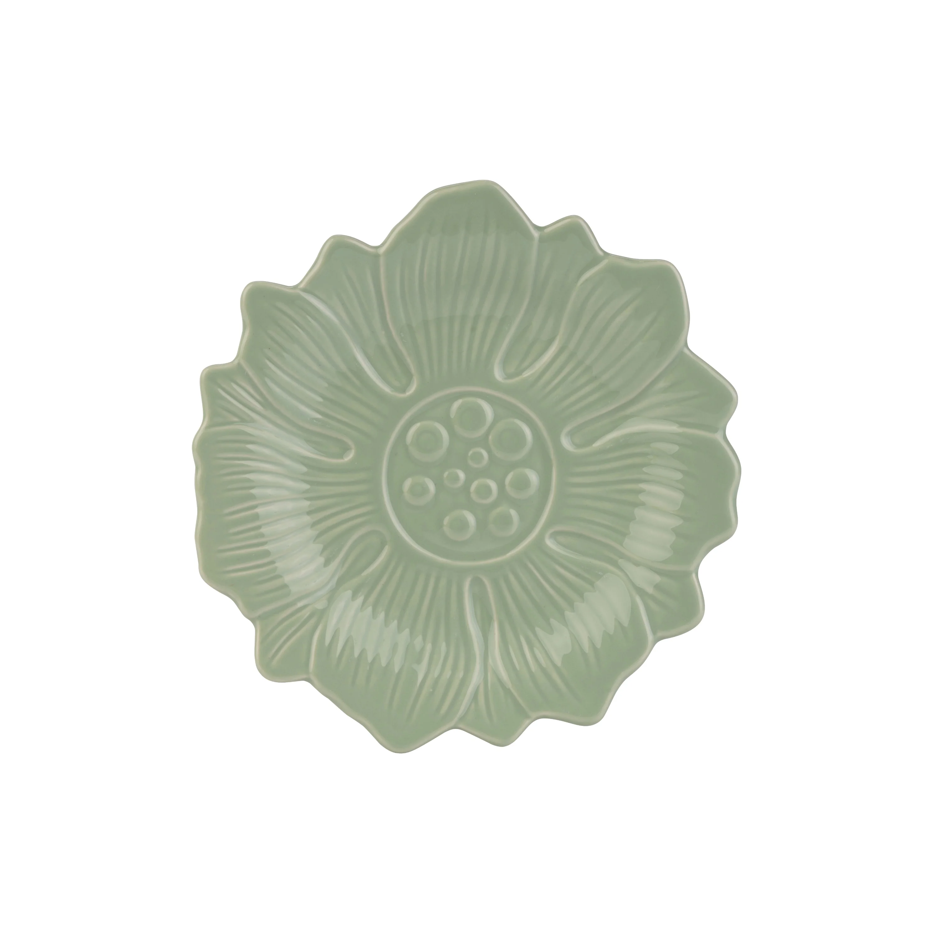 William Morris At Home Kitchen Garden Flower Shaped Cake Plates( Set of 4) - Image 4