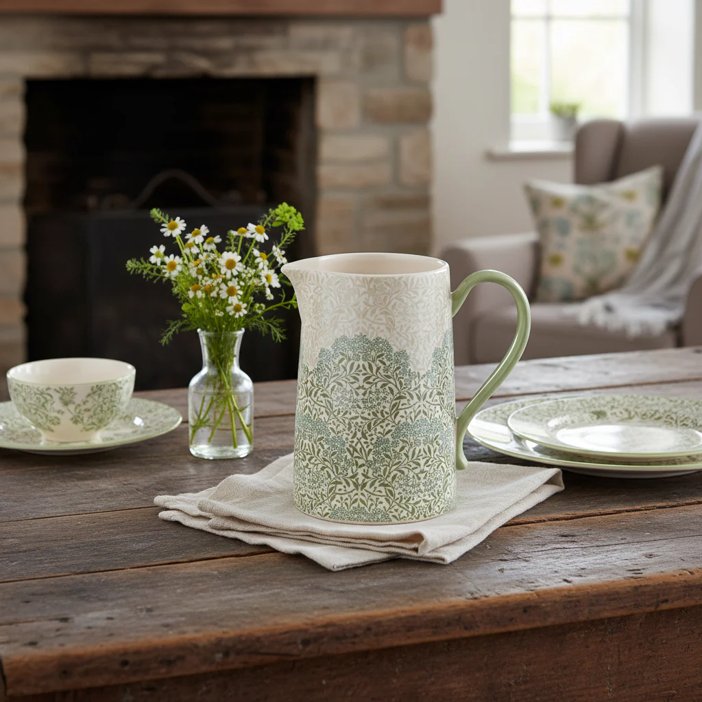 William Morris At Home Kitchen Garden Large Jug - Image 4