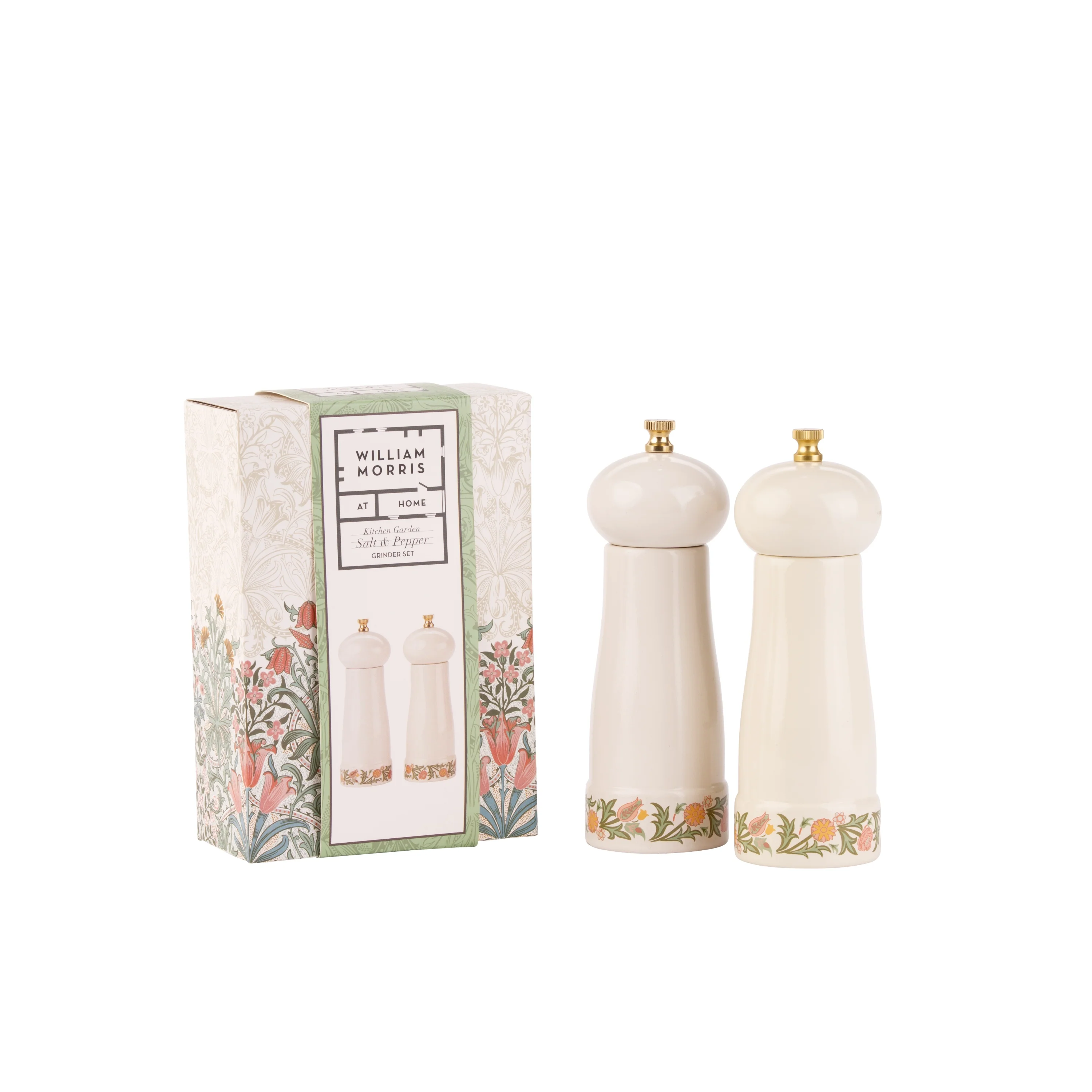 William Morris At Home Kitchen Garden Salt and Pepper Grinder Set - Image 8