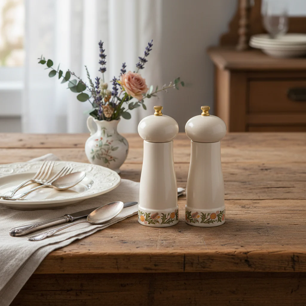 William Morris At Home Kitchen Garden Salt and Pepper Grinder Set - Image 9