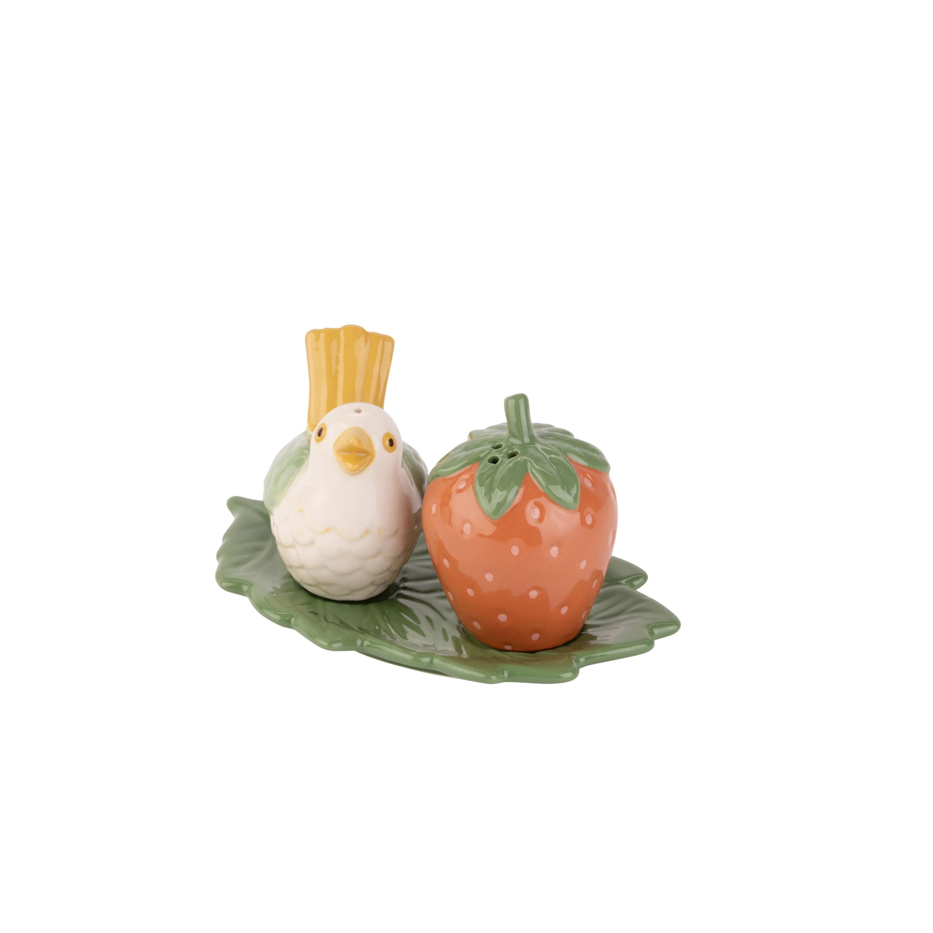 William Morris At Home Kitchen Garden Salt and Pepper Shaker Set - Image 3