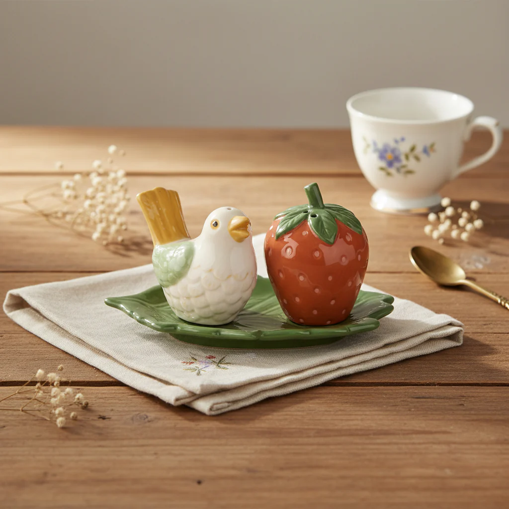 William Morris At Home Kitchen Garden Salt and Pepper Shaker Set - Image 7