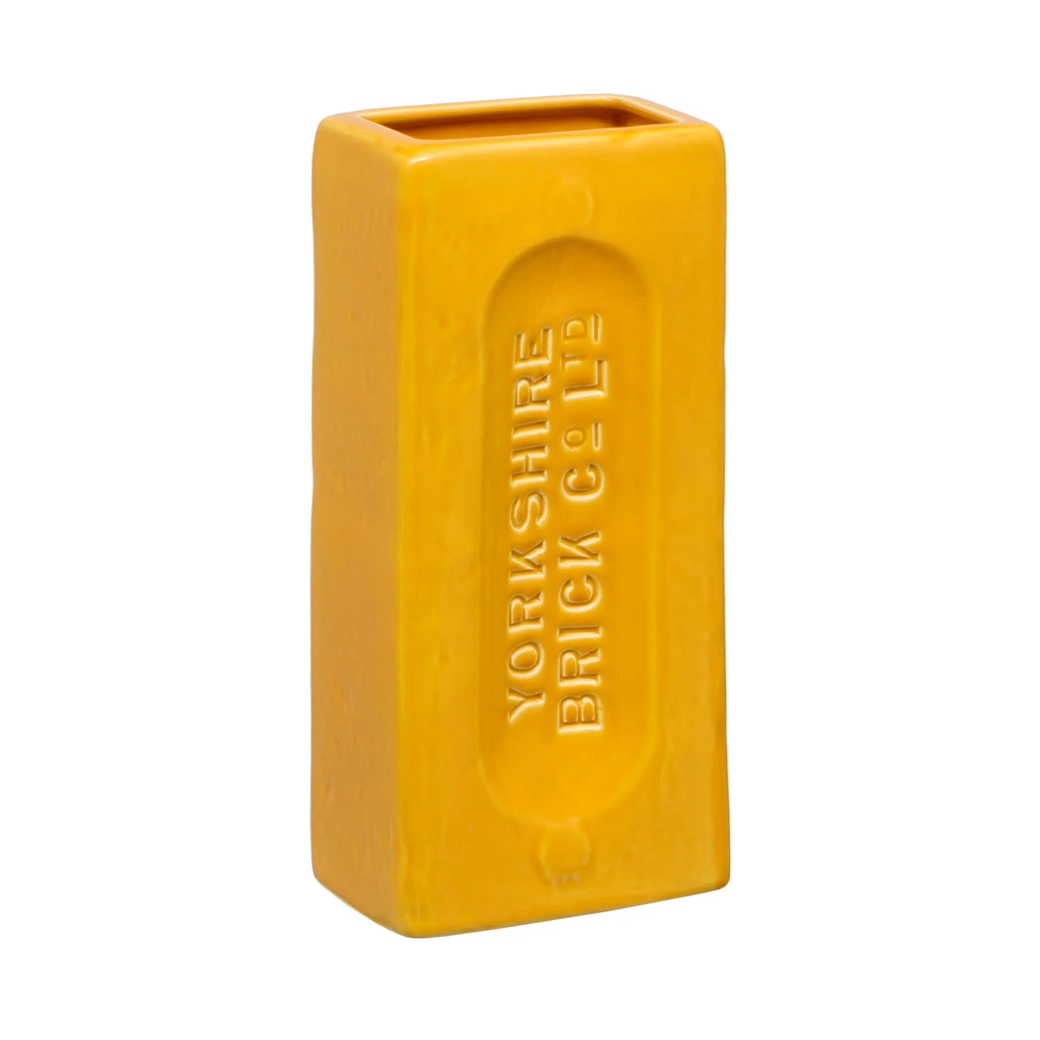 Yorkshire Brick Vase, Yellow - Image 5