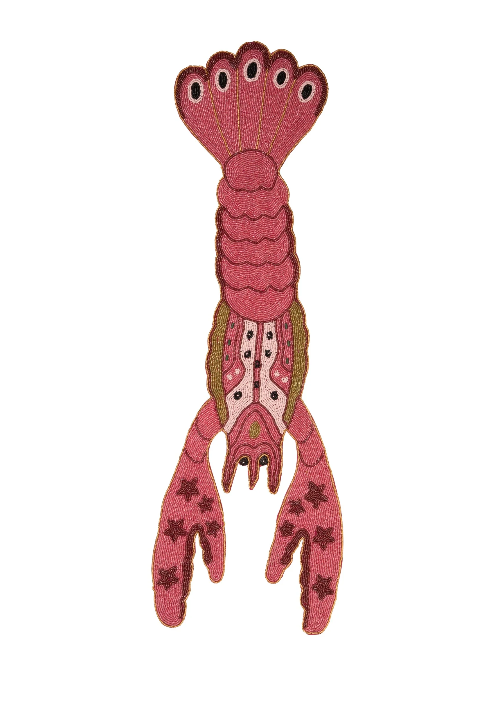 Yvonne Ellen Beaded Lobster Table Runner