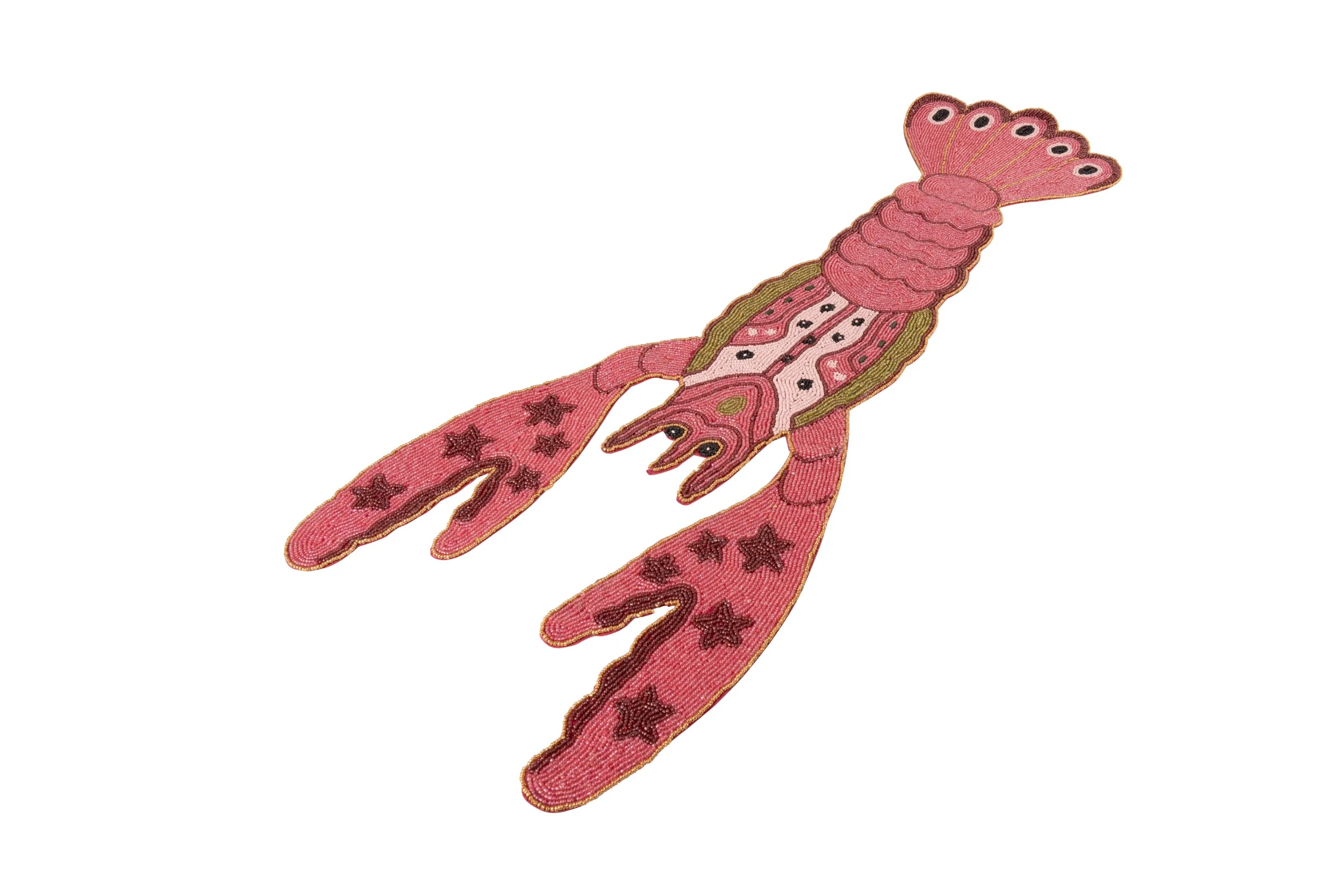 Yvonne Ellen Beaded Lobster Table Runner - Image 2