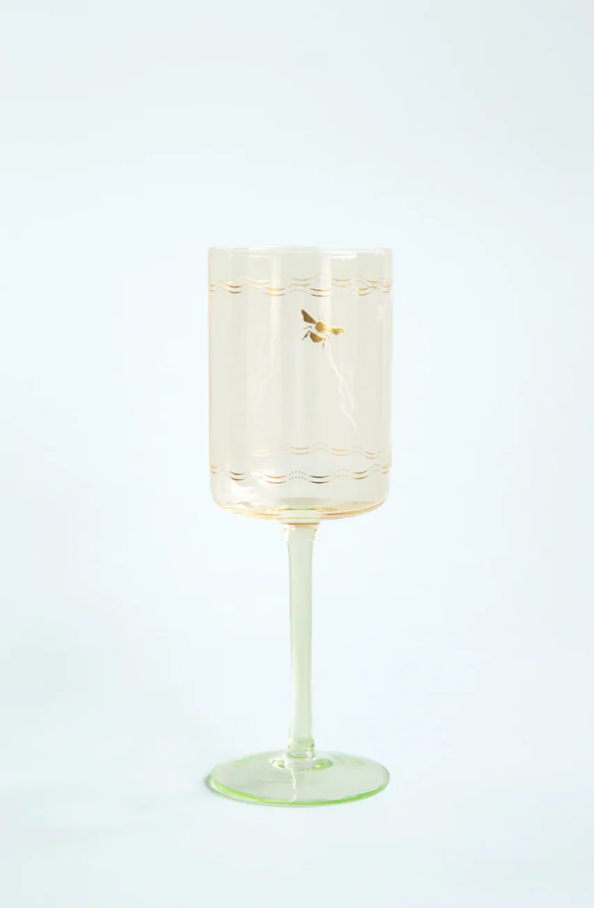 Yvonne Ellen Bee Wine Glasses, ( Set Of Two ) - Image 10