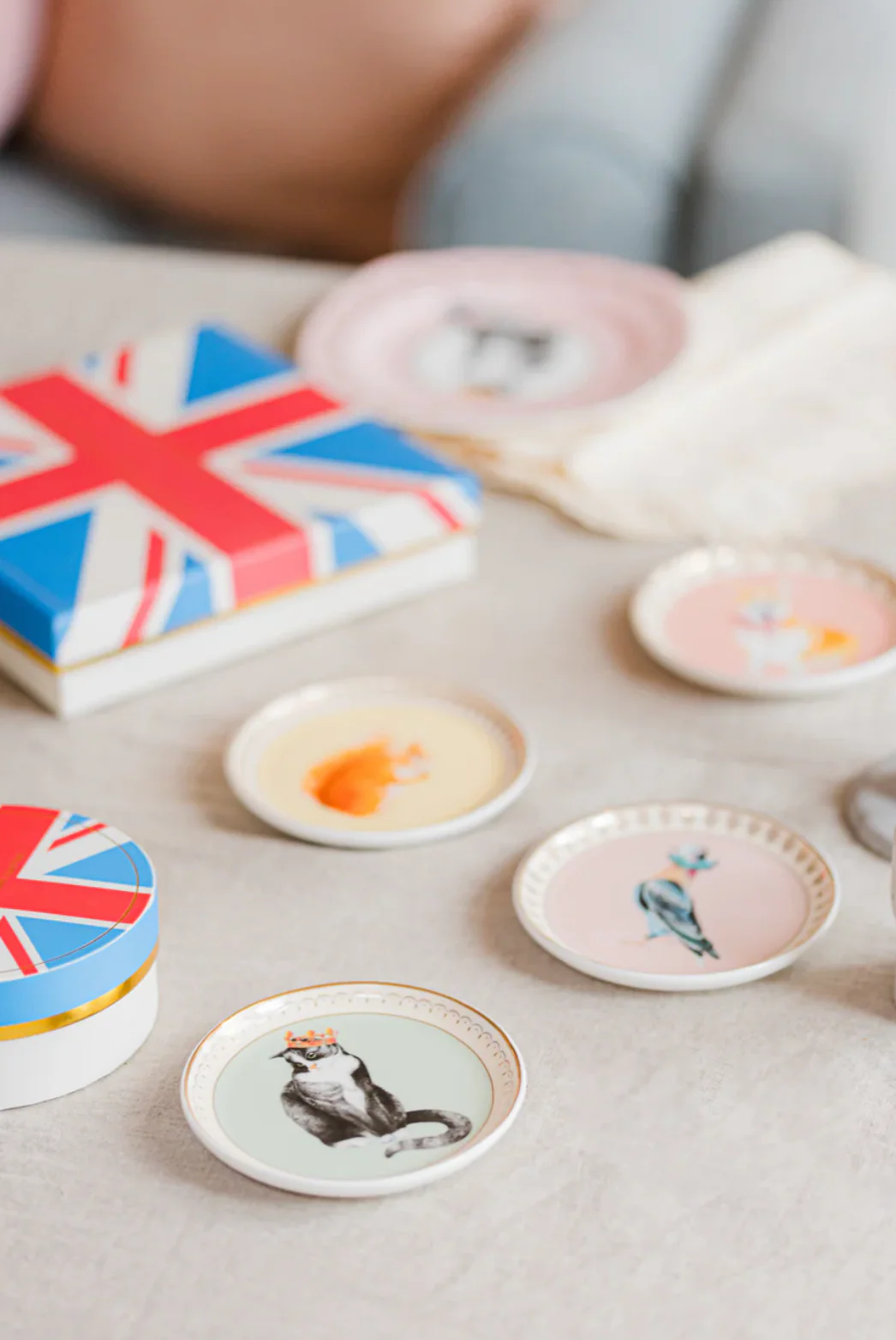 Yvonne Ellen Best Of British Ceramic Coasters, Set Of 4 - Image 6