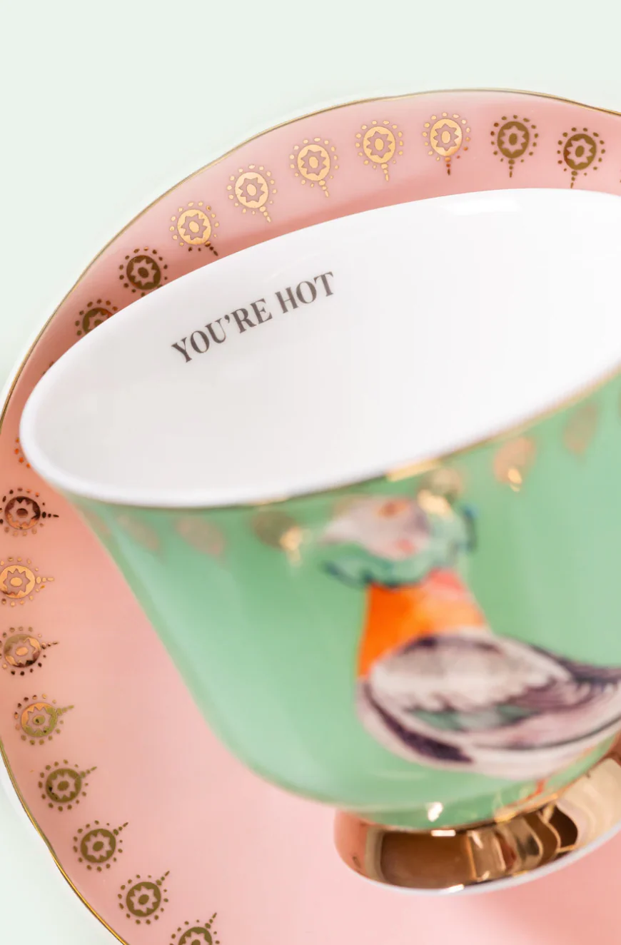 Yvonne Ellen Best Of British Cup & Saucer, Set Of 2 - Image 6