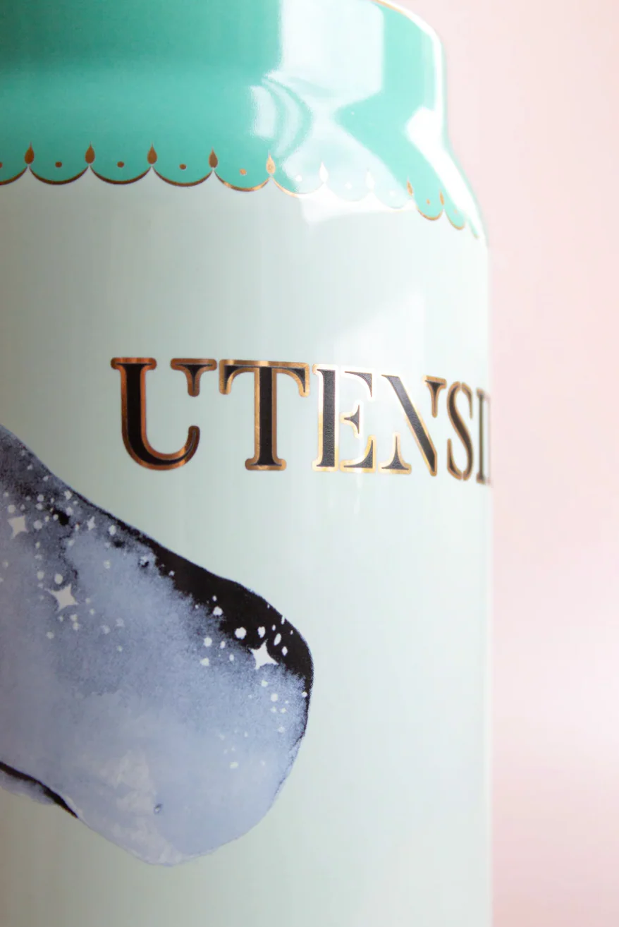 Yvonne Ellen Ceramic Utensil Holder, Whale - Image 3